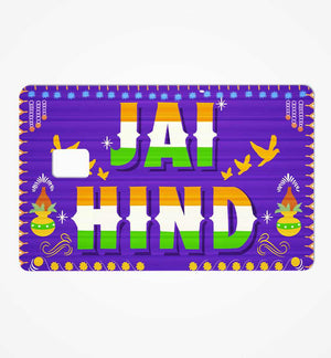 Jai Hind Credit Card Skin | STICK IT UP