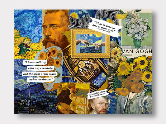 Memories Of Van Gogh Canvas Art