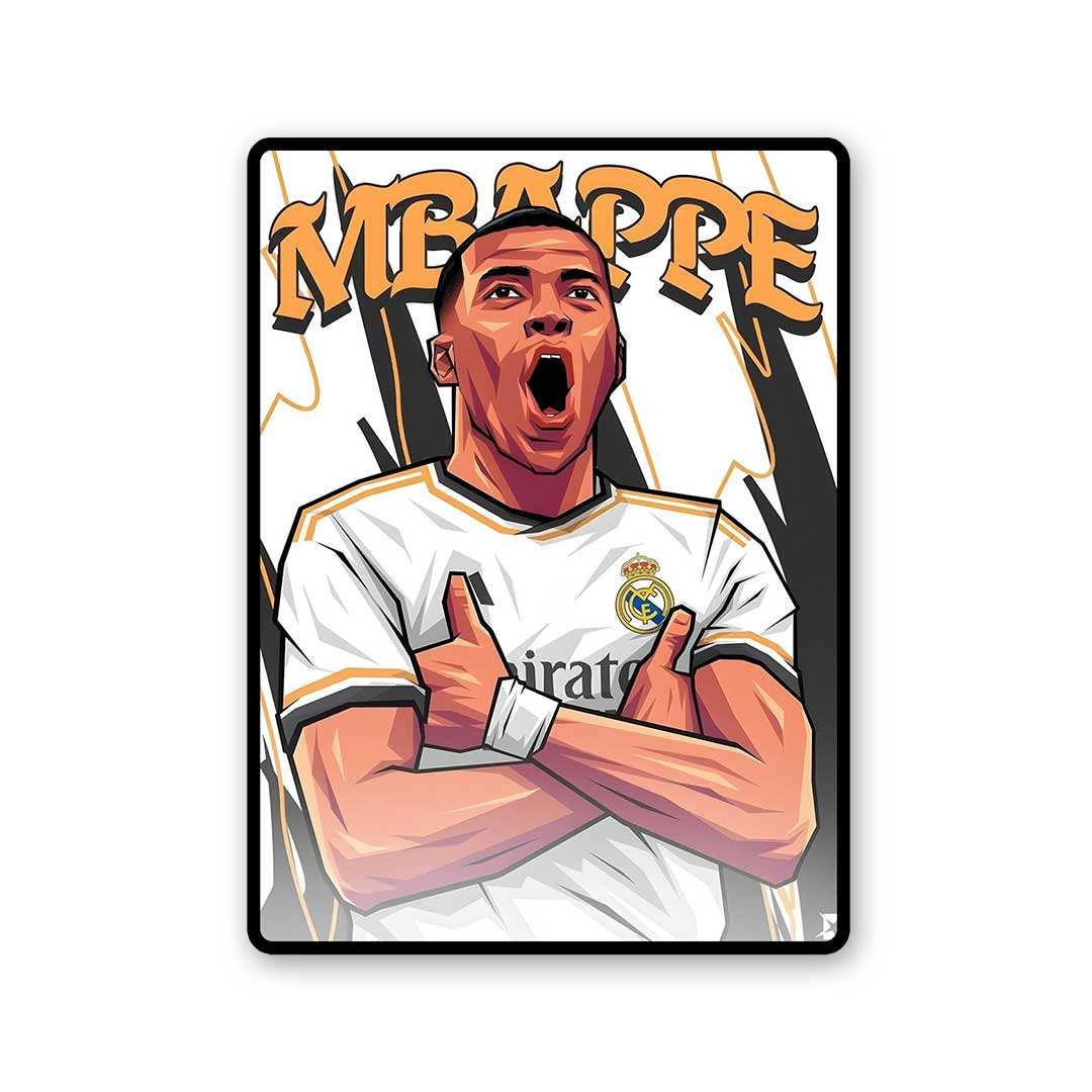 Kylian Mbapp√© 24 Sticker