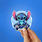 Stitch Gamer Sticker