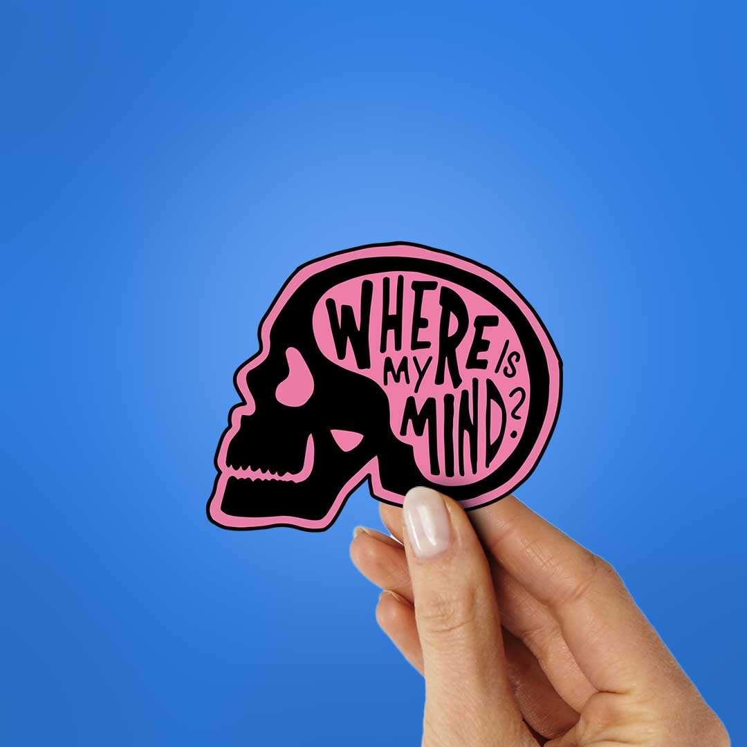 Where Is My Mind Sticker