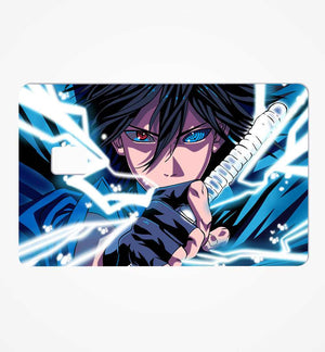 Buy Credit Card Skin Sticker Cover Girl Anime Eyes Wink Online in India 