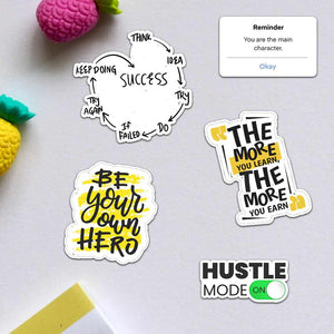 Motivation Sticker Pack [5 sticker] | STICK IT UP
