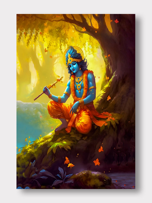 Shree Krishna Canvas Art