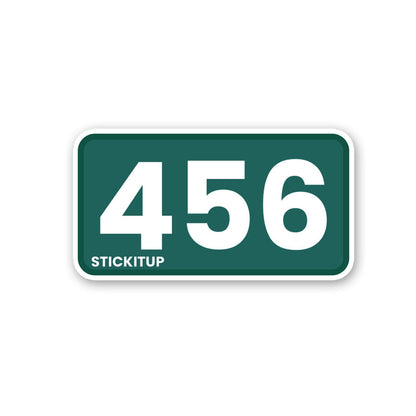 456 Sticker