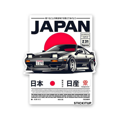 JAPAN OPPAMA Sticker| STICK IT UP