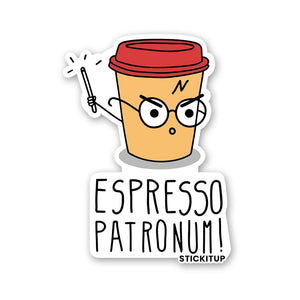 Espresso Patronum Sticker