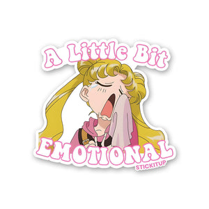 A LITTLE BIT EMOTIONAL Sticker| STICK IT UP