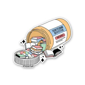 Collecting book boyfriends Sticker