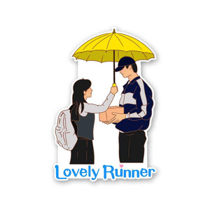 Love Runner Sticker