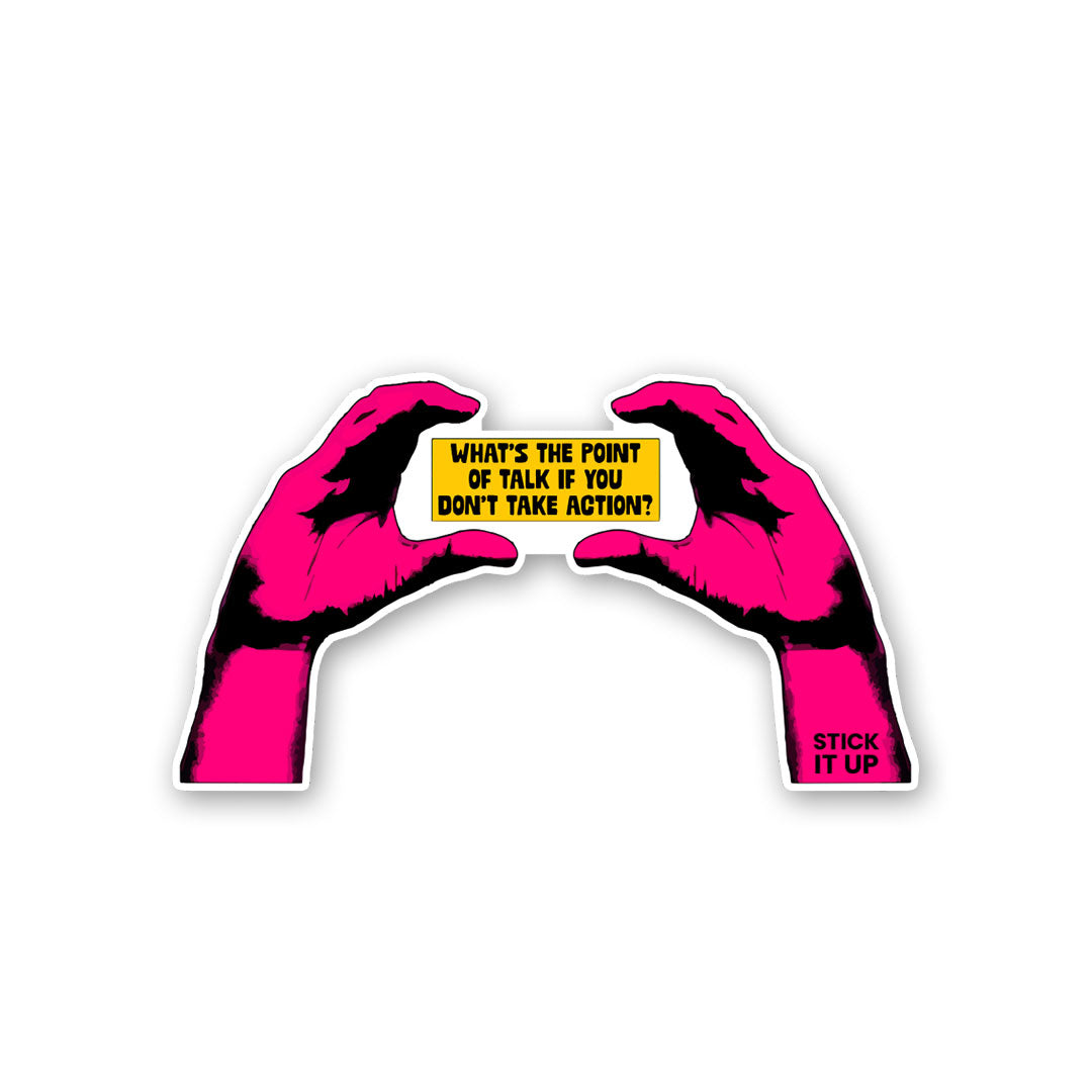 What's The Point Sticker