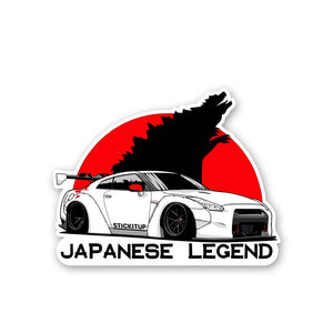Skyline Japanese Legend Sticker