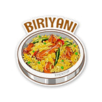 BIRIYANI Sticker| STICK IT UP