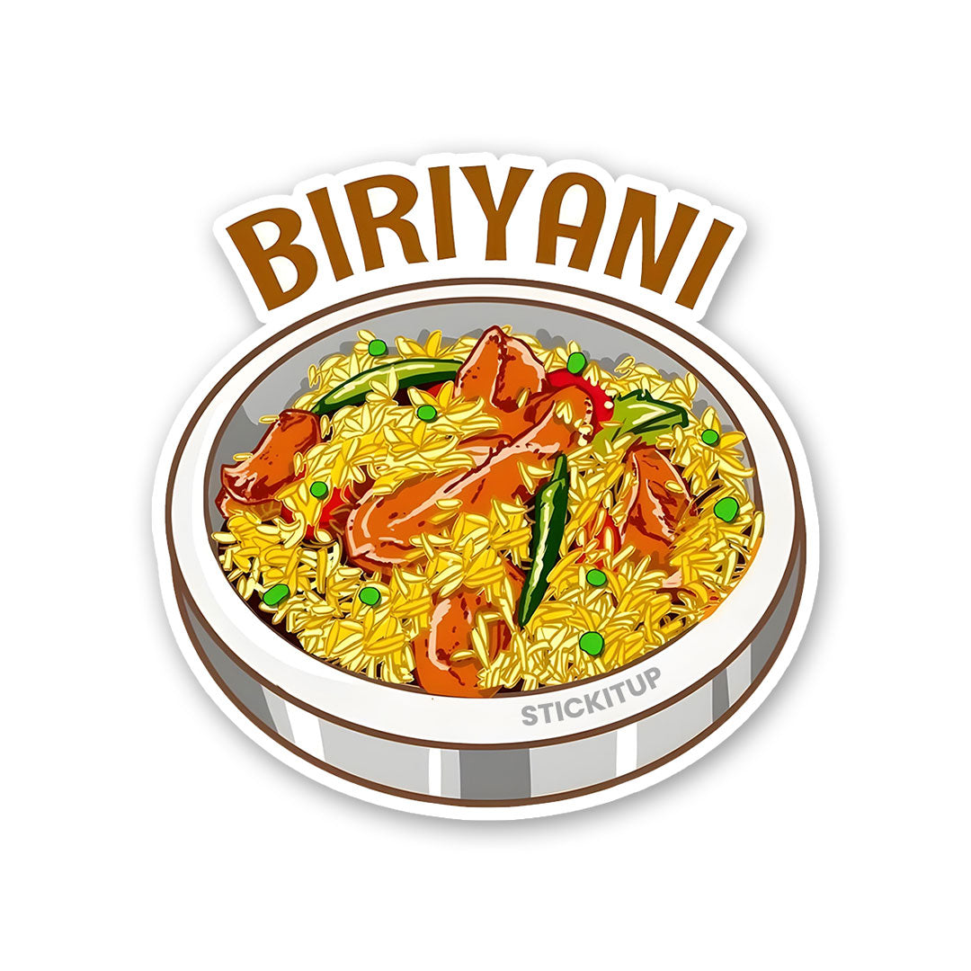 BIRIYANI Sticker| STICK IT UP