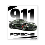 PORSHE 911 Sticker| STICK IT UP
