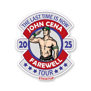 THE LAST TIME IS NOW Sticker| STICK IT UP