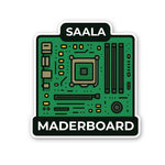 SAALA MADERBOARD Sticker| STICK IT UP