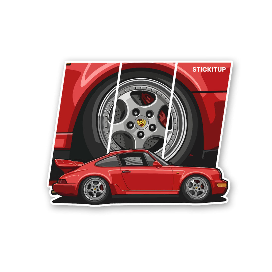 911 2.0 Sticker