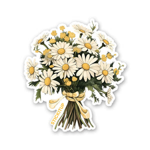YELLOW FLOWERS Sticker| STICK IT UP