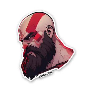 Kratos Sticker