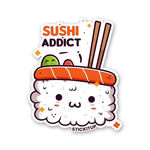 SUSHI ADDICT Sticker| STICK IT UP