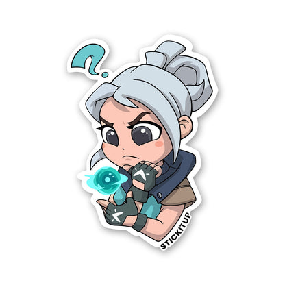 CHIBI SAGE Sticker| STICK IT UP