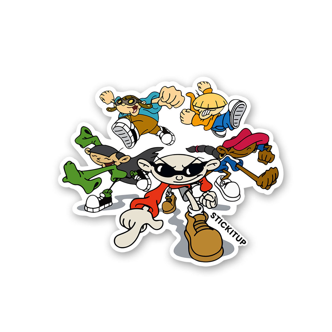 Codename Kids 5 Sticker
