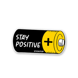 Stay Positive 1.0 Sticker
