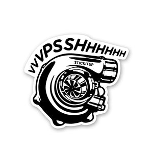 Turbo Charger Sticker