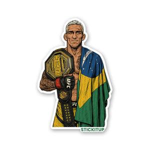 CHARLES OLIVEIRA Sticker| STICK IT UP