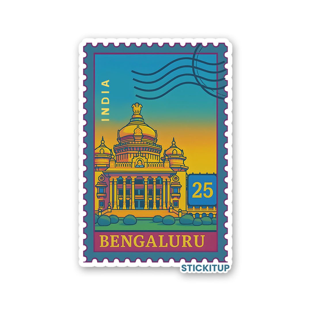 BENGALURU STAMP Sticker| STICK IT UP