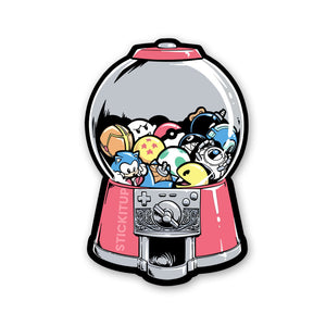 Anime Candy Machine Sticker