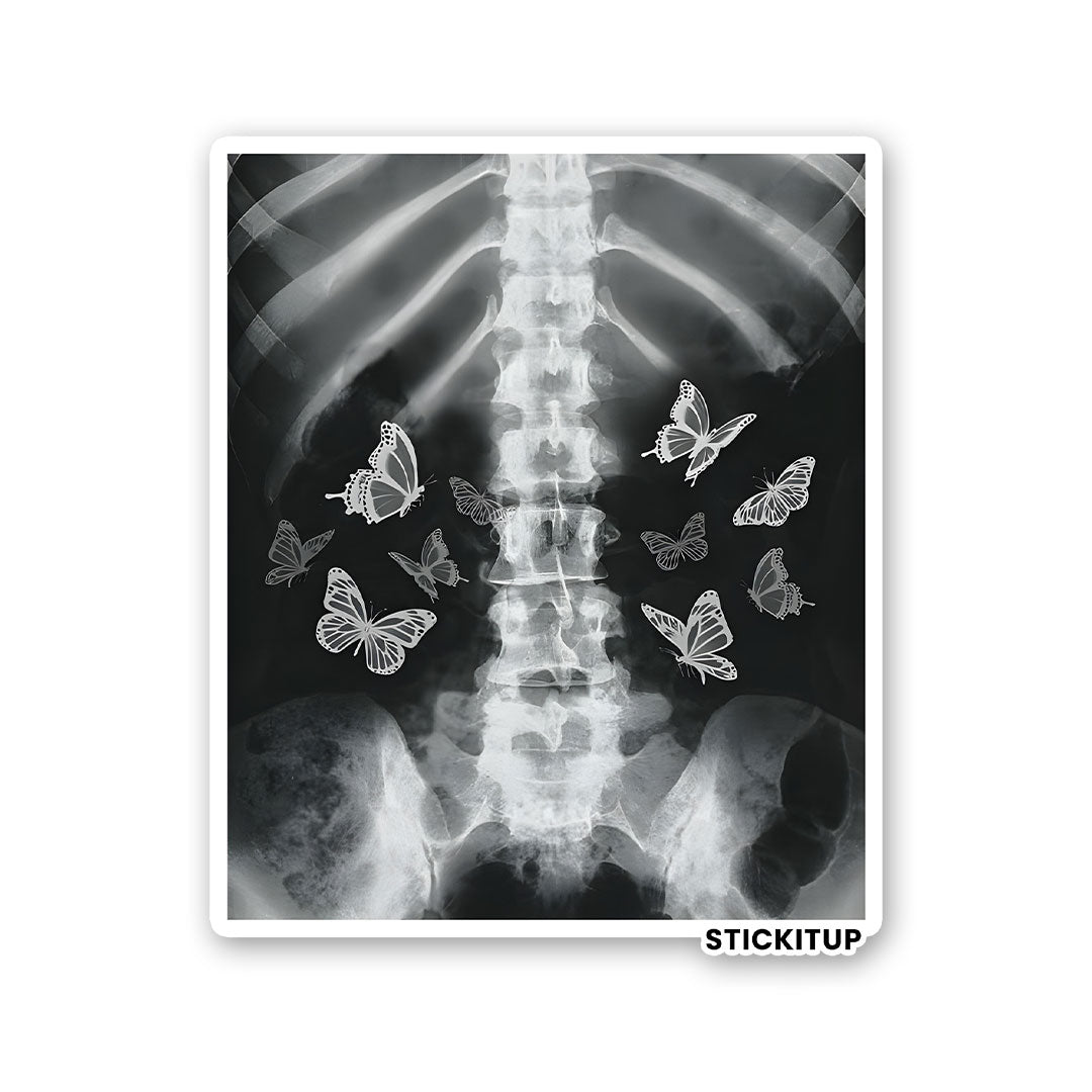 YOU GIVE ME BUTTERFLIES Sticker| STICK IT UP