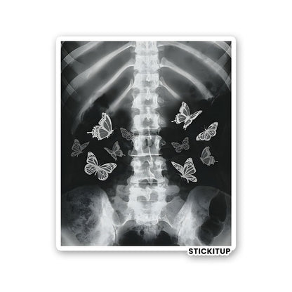 YOU GIVE ME BUTTERFLIES Sticker| STICK IT UP