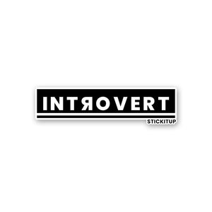 Introvert Sticker