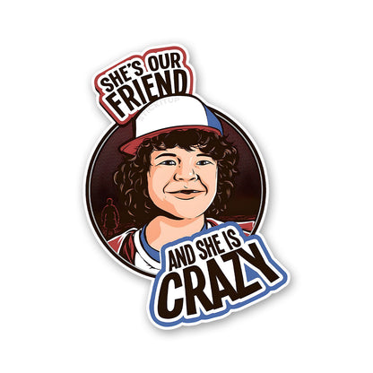 She's Our Friend Sticker