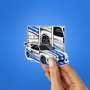 Skyline GT-R Sticker