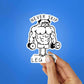 Never Skip Legs Day Sticker