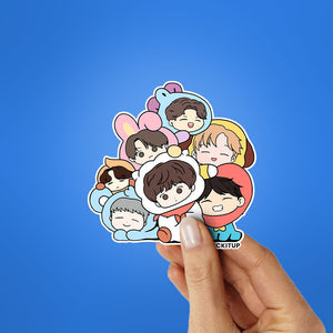 BTS Chibi 2.0 Sticker