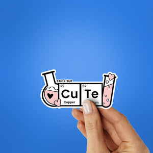 Cu Te Sticker