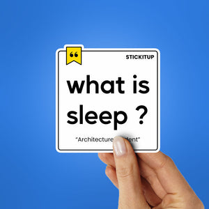 Architecture Student Sticker