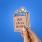 Buy Local Books Sticker