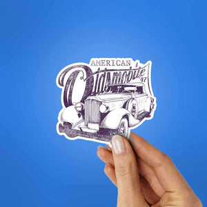 American Olds Mobile Sticker