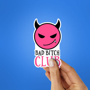 Group Bad Bitch Club Sticker