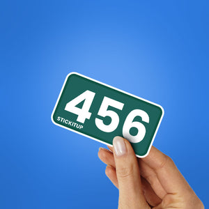 456 Sticker