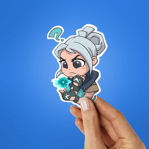 CHIBI SAGE Sticker| STICK IT UP
