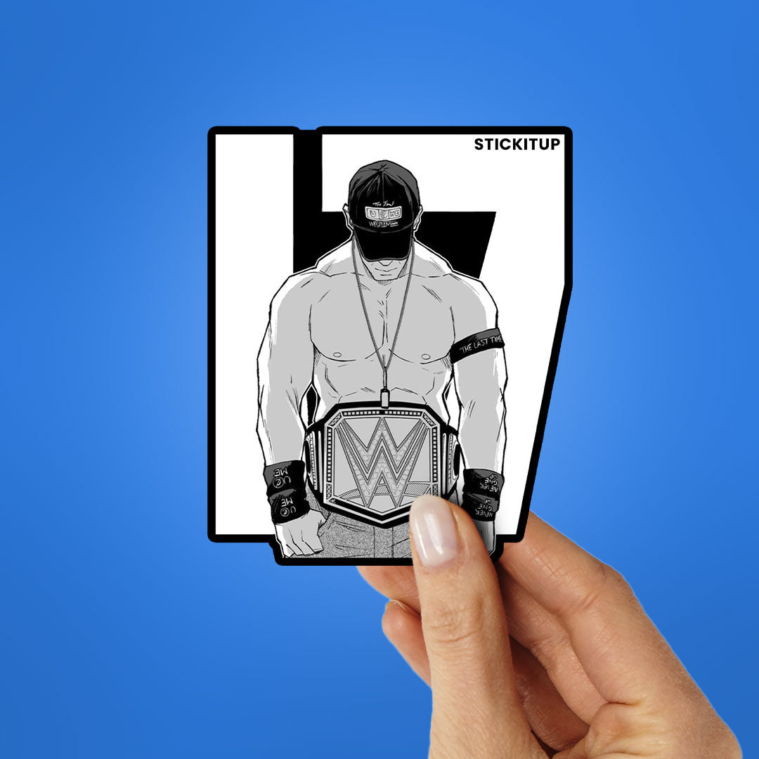 WRESTLING BEAST Sticker| STICK IT UP