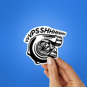 Turbo Charger Sticker