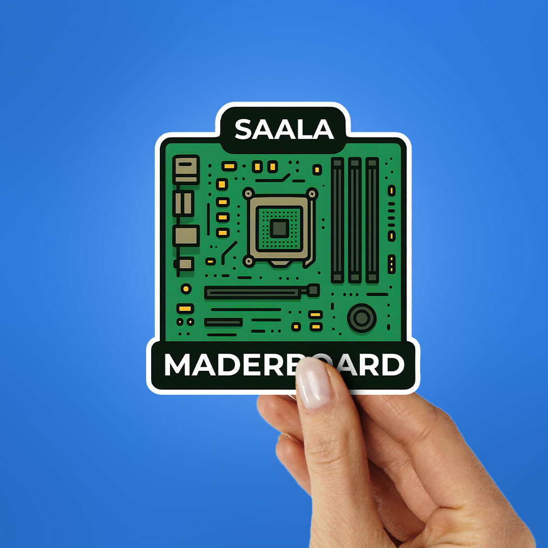 SAALA MADERBOARD Sticker| STICK IT UP