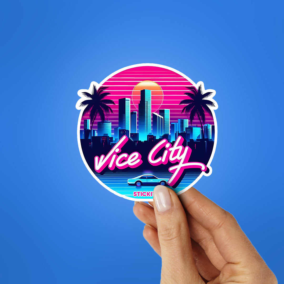 VICE CITY Sticker| STICK IT UP